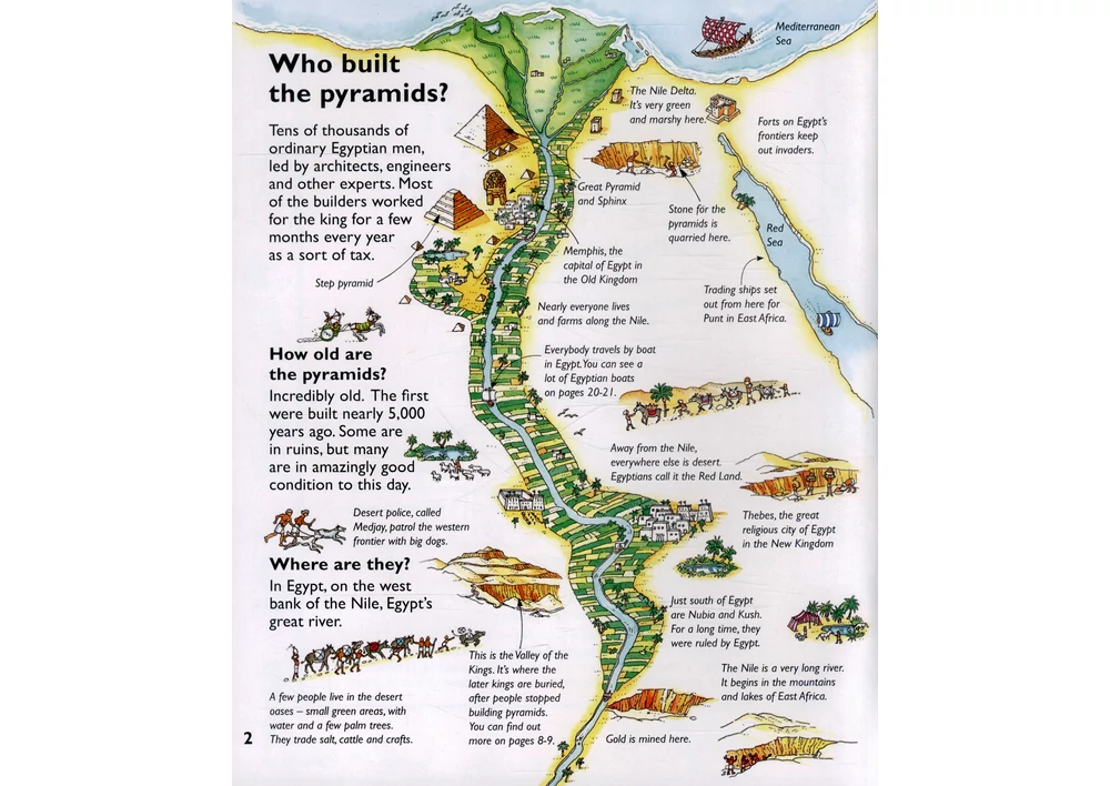 Kép 6/6 - könyv gyerekkönyv angol gyerekkönyv usborne okoskönyv gyerek Who build the Pyramids? 9781409599760