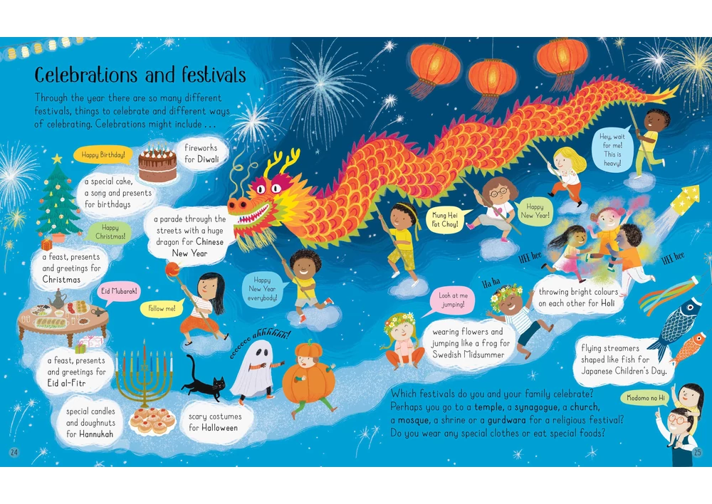 Kép 4/5 - könyv gyerekkönyv angol usborne okoskönyv gyerek 9781474986649 All About Diversity 