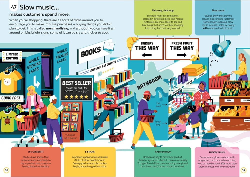 Kép 5/6 - Angol könyv, Okoskönyv, Usborne - 100 Things to know about Money