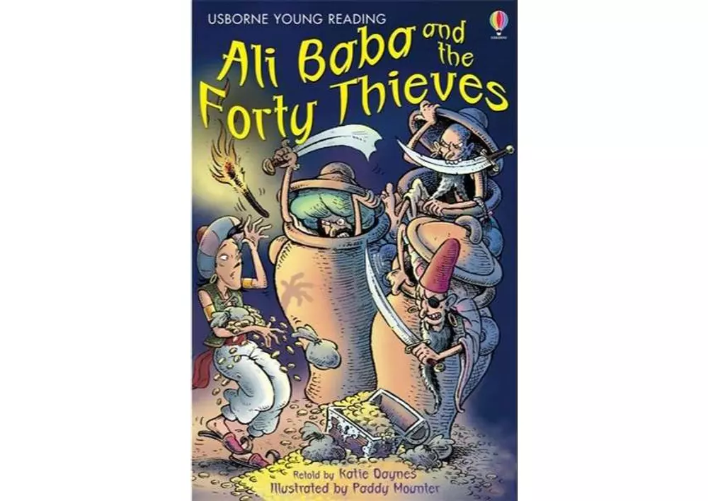 Kép 1/4 - Ali Baba and the Forty Thieves PB 9780746080863 Okoskönyv Angol gyerekkönyv és ifjúsági könyv Usborne