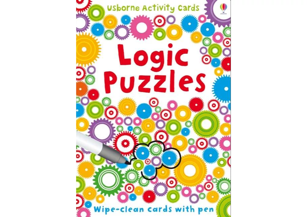 Kép 1/5 - Logic Puzzles 9781409537052 Okoskönyv Angol gyerekkönyv és ifjúsági könyv Usborne