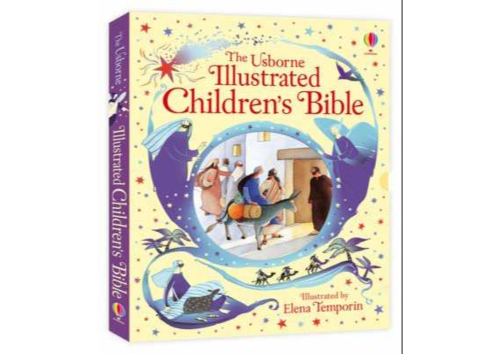 Kép 1/1 - Illustrated Children's Bible 9781409565819 Okoskönyv Angol gyerekkönyv és ifjúsági könyv Usborne