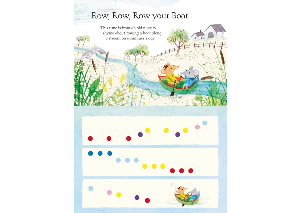 Kép 4/4 - Okoskönyv Usborne angol gyerekkönyv My First Keyboard Book