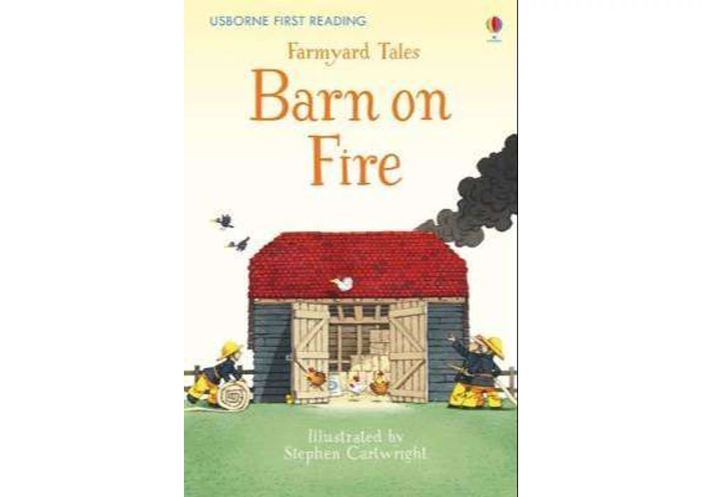 Kép 1/4 - Farmyard Tales Barn on Fire 9781409598176 Okoskönyv Angol gyerekkönyv és ifjúsági könyv Usborne