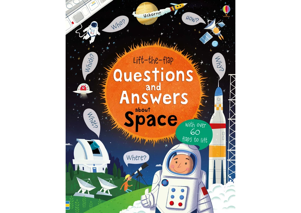 Kép 1/6 - LTF Q&amp;A about Space 9781409598992 Okoskönyv Angol gyerekkönyv és ifjúsági könyv Usborne