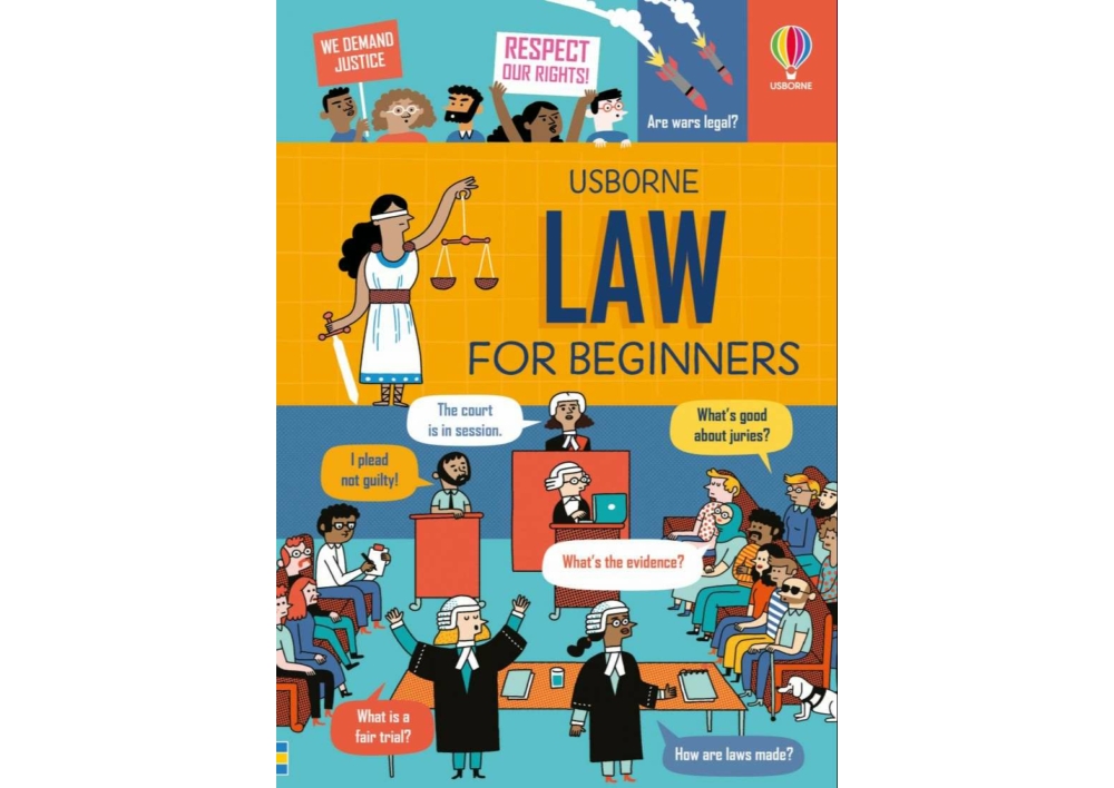 Kép 1/4 - Law for Beginners 9781474981347 Okoskönyv Angol gyerekkönyv és ifjúsági könyv Usborne