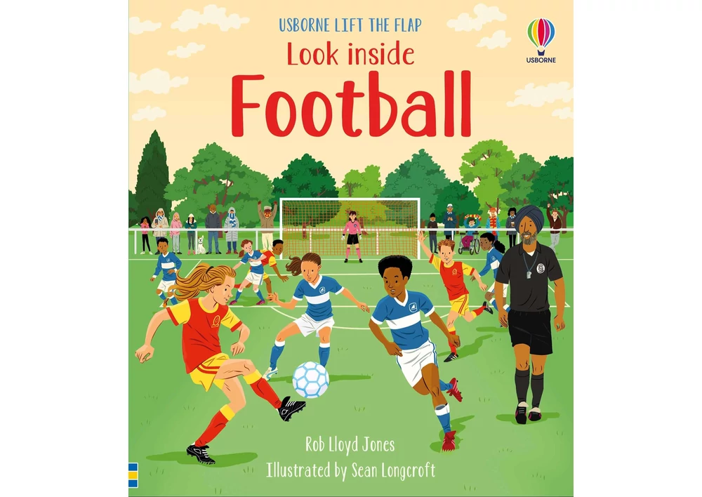 Kép 1/4 - Look Iside Football 9781474983204 Okoskönyv Angol gyerekkönyv és ifjúsági könyv Usborne