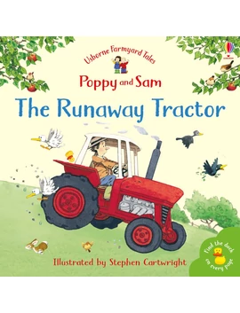 The Runaway Tractor 9780746063057 Okoskönyv Angol gyerekkönyv és ifjúsági könyv Usborne