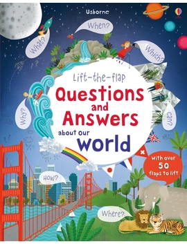 LTF Q&amp;A about Our World 9781409582151 Okoskönyv Angol gyerekkönyv és ifjúsági könyv Usborne