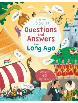 LTF Q&A about Long Ago 9781474933797 Okoskönyv Angol gyerekkönyv és ifjúsági könyv Usborne