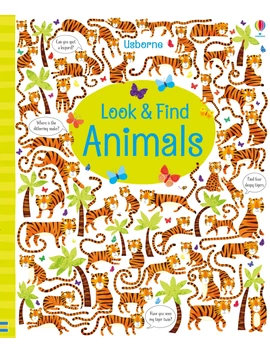 Look and Find Animals 9781474941587 Okoskönyv Angol gyerekkönyv és ifjúsági könyv Usborne
