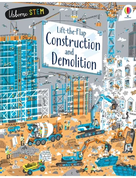 LTF Construction & Demolition 9781474942966 Okoskönyv Angol gyerekkönyv és ifjúsági könyv Usborne