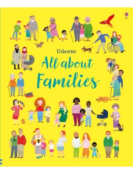 All About Families 9781474949071 Okoskönyv Angol gyerekkönyv és ifjúsági könyv Usborne