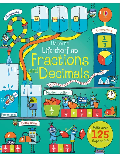 LTF Fractions and Decimals 9781409599012 Okoskönyv Angol gyerekkönyv és ifjúsági könyv Usborne