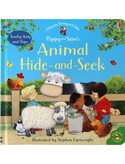 Poppy and Sam's Animal Hide-and-Seek 9780746055755 Okoskönyv Angol gyerekkönyv és ifjúsági könyv Usborne