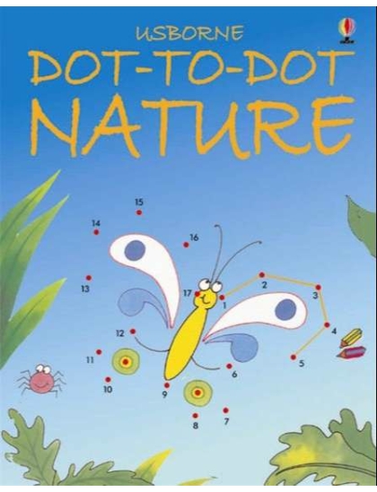 Dot-to-Dot Nature 9780746057162 Okoskönyv Angol gyerekkönyv és ifjúsági könyv Usborne