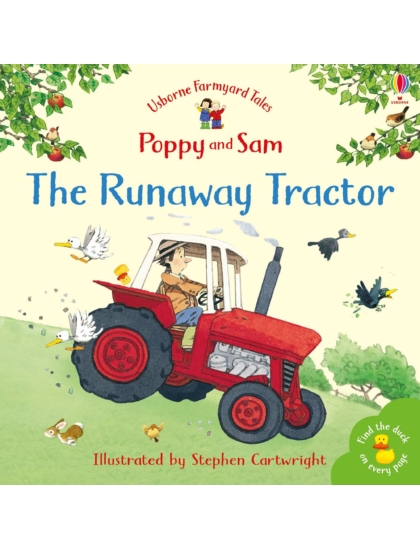 The Runaway Tractor 9780746063057 Okoskönyv Angol gyerekkönyv és ifjúsági könyv Usborne
