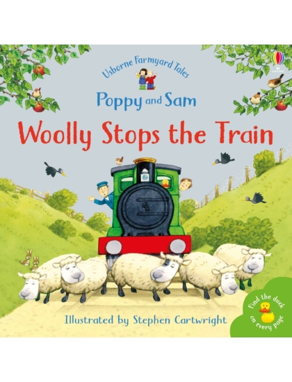 Woolly Stops the Train 9780746063064 Okoskönyv Angol gyerekkönyv és ifjúsági könyv Usborne