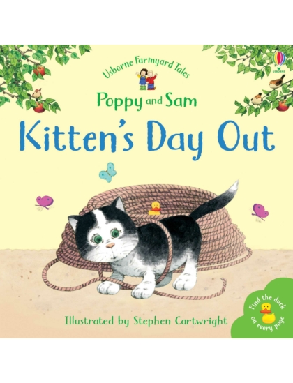 Kitten's Day Out 9780746063156 Okoskönyv Angol gyerekkönyv és ifjúsági könyv Usborne