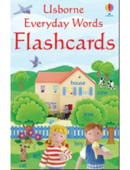 Everyday Words Flashcards 9780746066539 Okoskönyv Angol gyerekkönyv és ifjúsági könyv Usborne