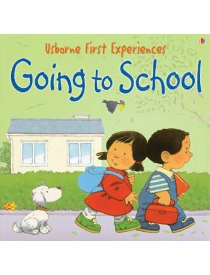 Going to School 9780746066607 Okoskönyv Angol gyerekkönyv és ifjúsági könyv Usborne