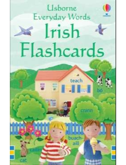 Everyday Words in Irish Flashcards 9780746067932 Okoskönyv Angol gyerekkönyv és ifjúsági könyv Usborne
