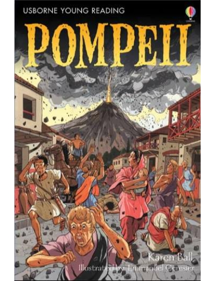 Pompeii 9780746068328 Okoskönyv Angol gyerekkönyv és ifjúsági könyv Usborne