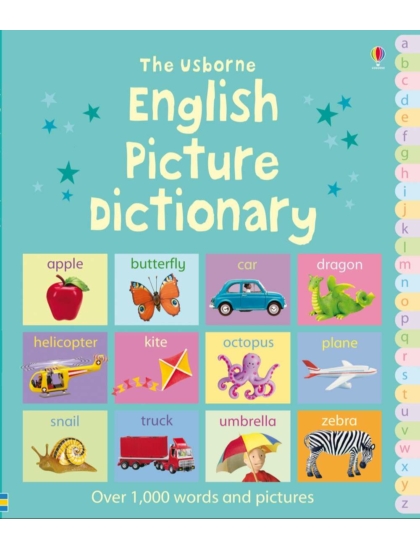 English Picture Dictionary 9780746070574 Okoskönyv Angol gyerekkönyv és ifjúsági könyv Usborne