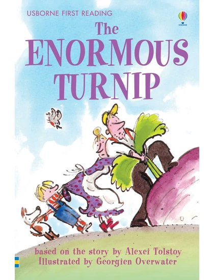 The Enormous Turnip 9780746073353 Okoskönyv Angol gyerekkönyv és ifjúsági könyv Usborne