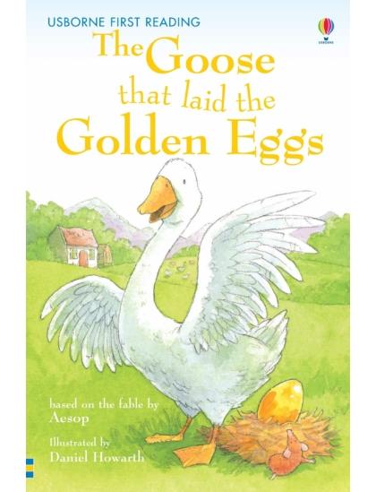 The Goose that laid the Golden Eggs 9780746073377 Okoskönyv Angol gyerekkönyv és ifjúsági könyv Usborne