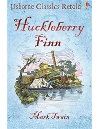 Huckleberry Finn 9780746078952 Okoskönyv Angol gyerekkönyv és ifjúsági könyv Usborne
