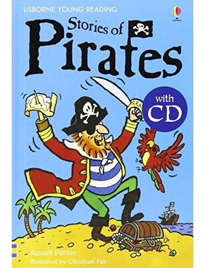 Stories of Pirates + CD 9780746080146 Okoskönyv Angol gyerekkönyv és ifjúsági könyv Usborne