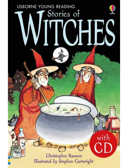 Stories of Witches + CD 9780746081051 Okoskönyv Angol gyerekkönyv és ifjúsági könyv Usborne