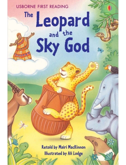 The Leopard and the Sky God 9780746085363 Okoskönyv Angol gyerekkönyv és ifjúsági könyv Usborne