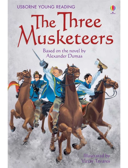 The Three Musketeers 9780746085806 Okoskönyv Angol gyerekkönyv és ifjúsági könyv Usborne