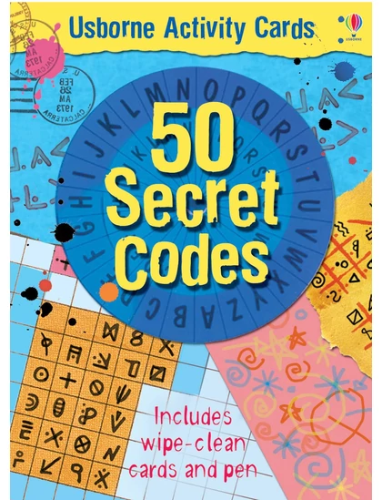 50 Secret codes 9780746089125 Okoskönyv Angol gyerekkönyv és ifjúsági könyv Usborne