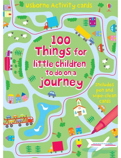 100 things for little children to do on a journey 9780746089217 Okoskönyv Angol gyerekkönyv és ifjúsági könyv Usborne