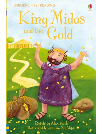 King Midas and the Gold 9780746096871 Okoskönyv Angol gyerekkönyv és ifjúsági könyv Usborne
