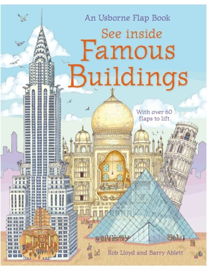 See Inside Famous Buildings 9780746097755 Okoskönyv Angol gyerekkönyv és ifjúsági könyv Usborne