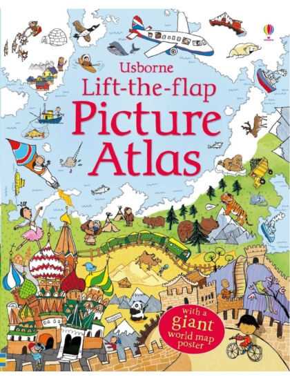 LTF Picture Atlas 9780746098479 Okoskönyv Angol gyerekkönyv és ifjúsági könyv Usborne