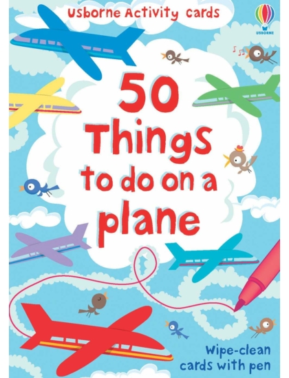 100 things to do on a plane 9780746099889 Okoskönyv Angol gyerekkönyv és ifjúsági könyv Usborne