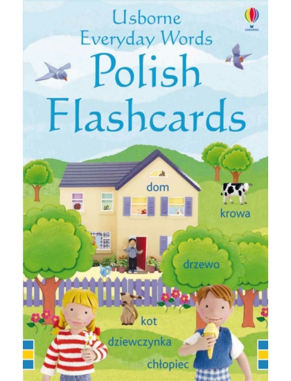 Everyday Words in Polish Flashcards 9781409505822 Okoskönyv Angol gyerekkönyv és ifjúsági könyv Usborne