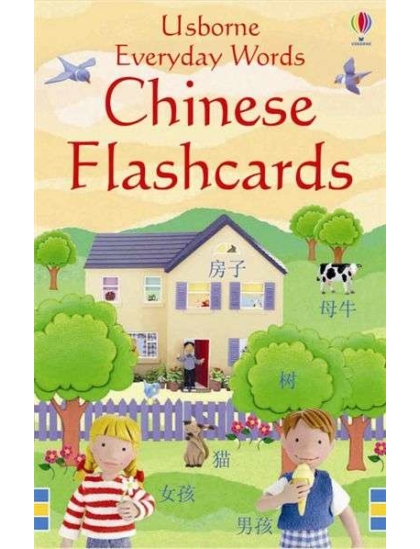 Everyday Words in Chinese Flashcard 9781409505853 Okoskönyv Angol gyerekkönyv és ifjúsági könyv Usborne