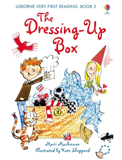 The Dressing-Up Box 9781409507048 Okoskönyv Angol gyerekkönyv és ifjúsági könyv Usborne