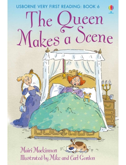 The Queen Makes a Scene 9781409507086 Okoskönyv Angol gyerekkönyv és ifjúsági könyv Usborne