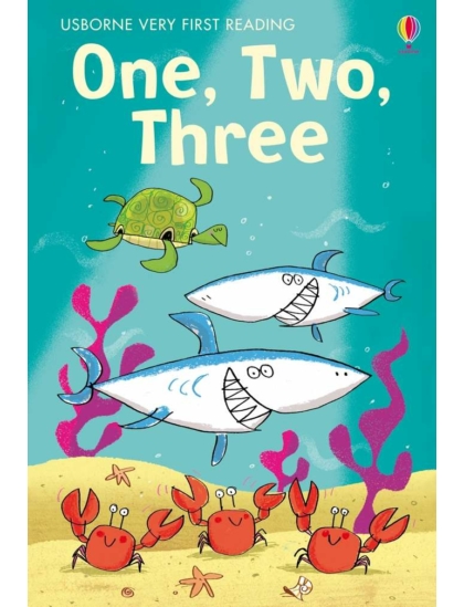 One, Two, Three 9781409522416 Okoskönyv Angol gyerekkönyv és ifjúsági könyv Usborne