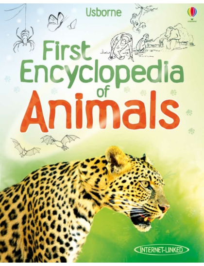 First Encyclopedia of Animals 9781409522423 Okoskönyv Angol gyerekkönyv és ifjúsági könyv Usborne