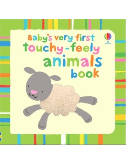 BVF Touchy-Feely Animals 9781409522959 Okoskönyv Angol gyerekkönyv és ifjúsági könyv Usborne
