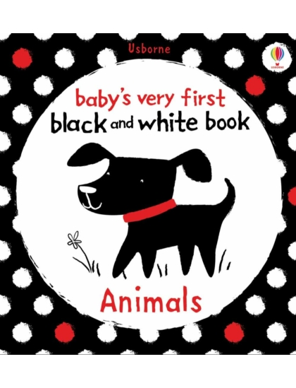 BVF Black and White Animals 9781409523932 Okoskönyv Angol gyerekkönyv és ifjúsági könyv Usborne