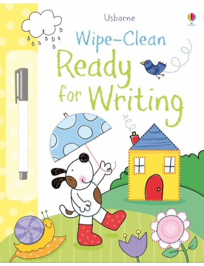 Wipe-Clean Ready for Writing 9781409524519 Okoskönyv Angol gyerekkönyv és ifjúsági könyv Usborne